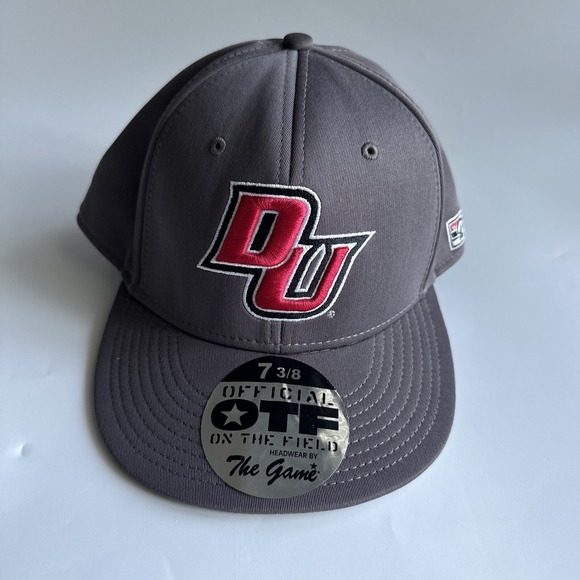 The Game Other - Official OTF The Game Davenport Uni. Panthers Embroidered Gray 7 3/8 Fitted Hat